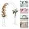 Metal Stand Arch 7.2ft Wedding Balloon Backdrop Party Stand For Garden Outdoor